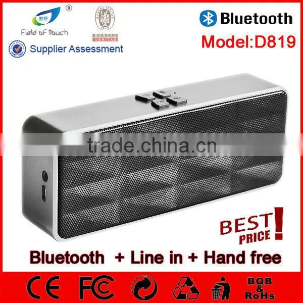 D819 Wireless Bluetooth Speaker With Line in for Outdoor Sporting photo-4
