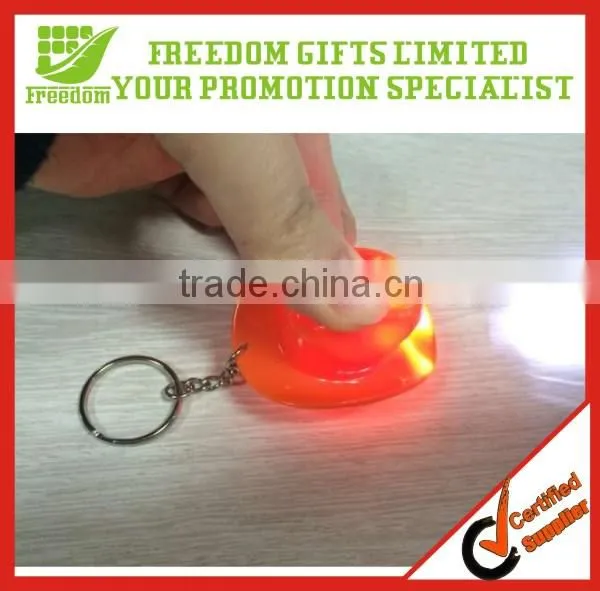 Mini Torch Customized Plastic Keychain Flashlight photo-2