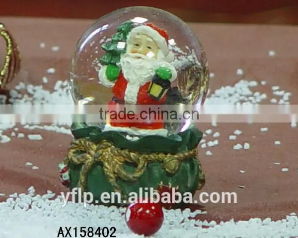 Resin Christmas Craft, Santa Claus Resin Christmas Craft, Snow Globe Resin Christmas Craft photo-3