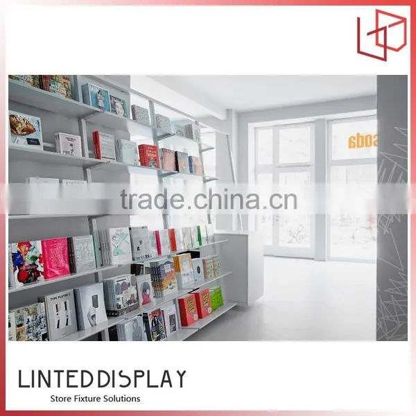 Multistep Metal Made Commercial Book Shelf for Bookstore