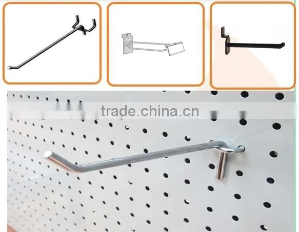 Customized Metal Pegboard Hanging Display Hook/Metal Pegboard Hook photo-3