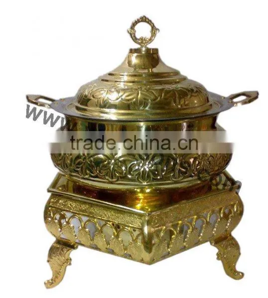 New Handmade Beautiful Chafing Dish for Sale | Top Quality Chafing Dish | New Design Chafing Dish | Brass Made Chafing Dish photo-4