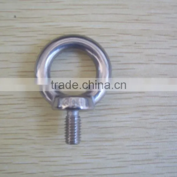 304 Stainless Steel DIN580 Eye Bolt and DIN582 Eye Nut Marine Hardware photo-3