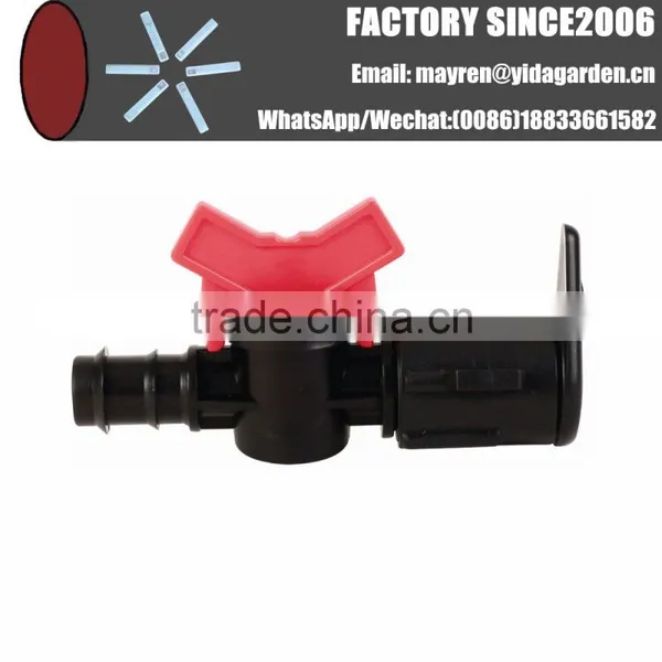 Lay Flat Hose Barb Offtake Valve for PE Pipe