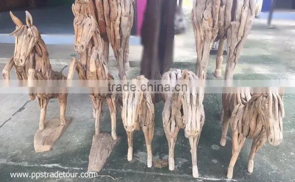Tree Root Wood Horse photo-4
