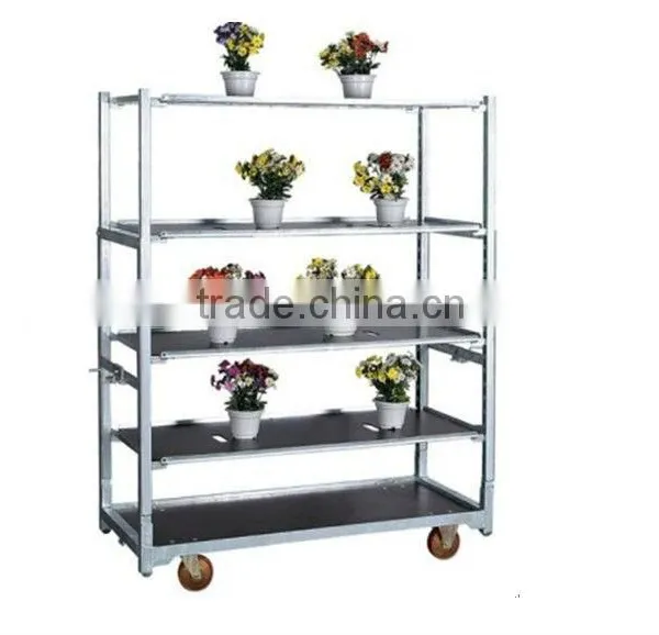 Danish Flower Trolley / Flower Display Trolley / Danish Trolley