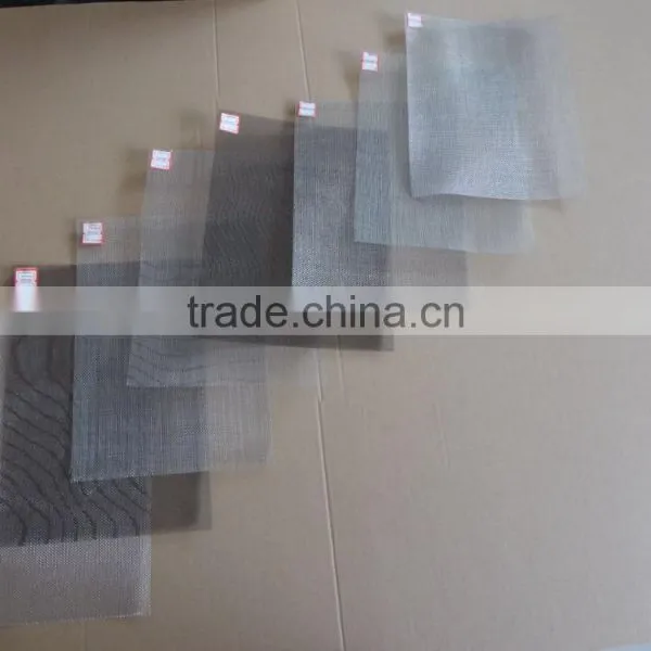 Premium Quality Black Coated Wire Mesh/black Coated ss Wire Mesh for Window photo-2
