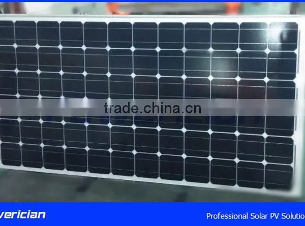 Powerician Monocrystalline PV Module Mini Solar Panels 80Wp 36 Cells For 12V Home Power System photo-3