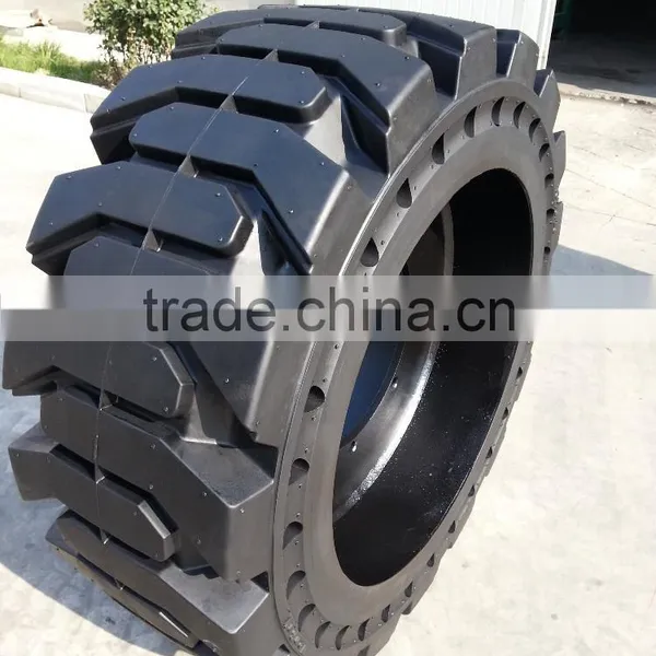 High Quality Skidsteer Tire Solid Bobcat Tire 12.16.5 for Sale photo-2