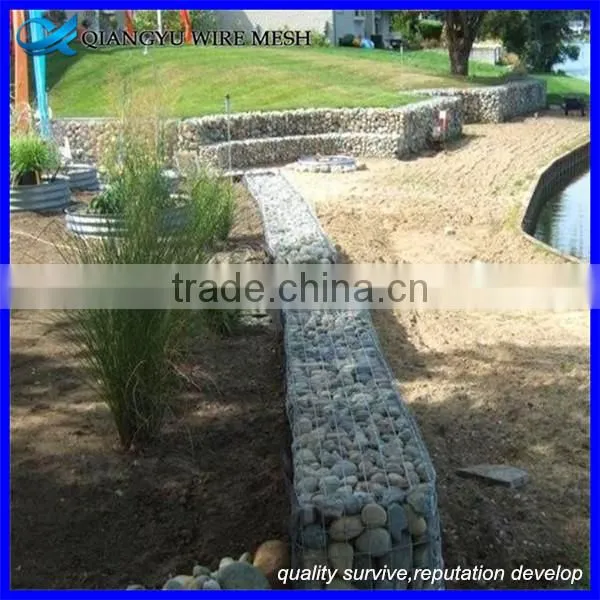 Welded Wire Mesh Gabion Fence & Pvc Coated Hexagonal Wire Netting Gabion photo-4