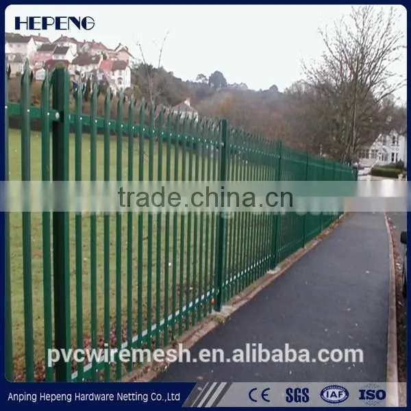 Anping Hepeng Steel Anti-climb Security Fence / Palisade Fence photo-6