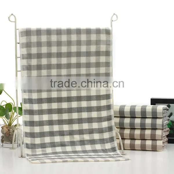 Cotton Samll Check Dobby Face Towel photo-2