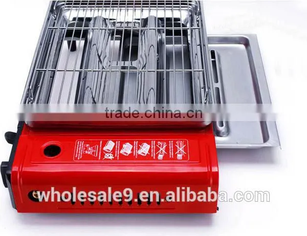 2015 Stainless Steel Portable Gas Bbq Grill for Camping photo-2