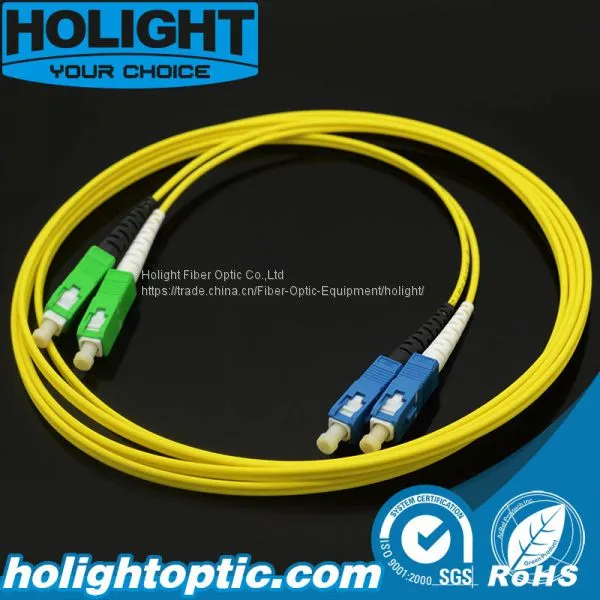 Sc to Sca Duplex Single Mode 2.0mm Optical Patch Cord photo-4