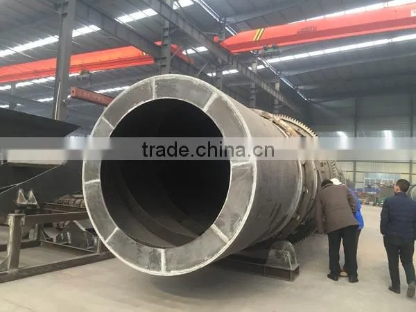 2016 Cement Industry Horizontal Rotary Dryer for Drying Different Materials photo-5