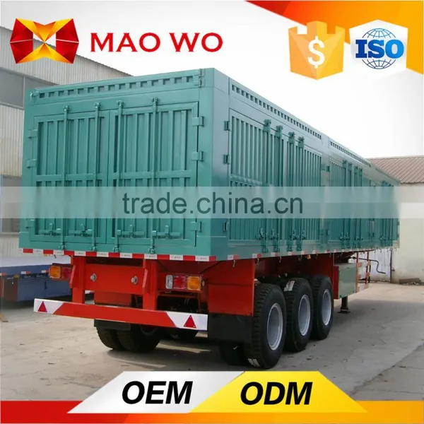 40 Feet 3 Axles Side Door Box Semi Trailer photo-3