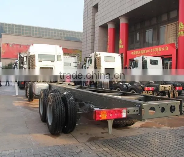 Diesel Type HOWO T5G Cargo Truck Chassis 310hp 8*4 20ton photo-6