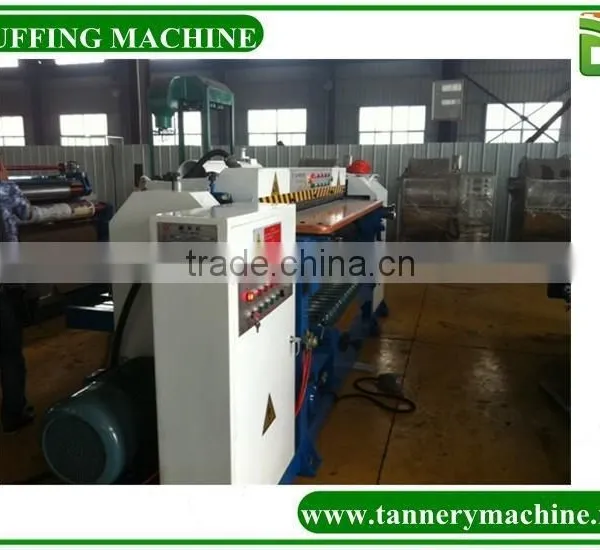 Dry or Wet Leather Buffing Machine for Tannery Process Buffing photo-3
