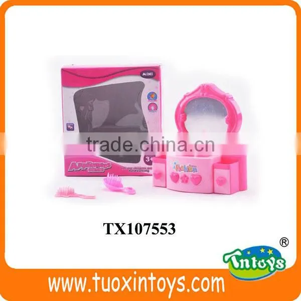 Pink Mini Fridge Toy, Toy Refrigerator, Kindergarten Furniture Toys photo-6