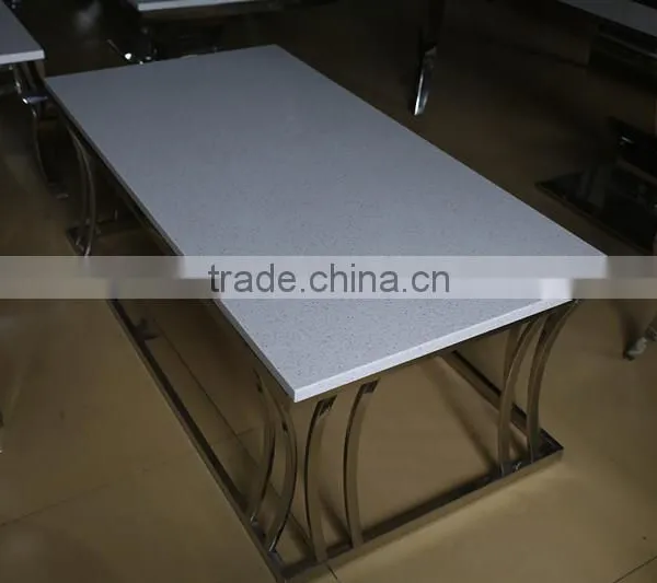 Western Popular Quartz Dining Table on Sale photo-3
