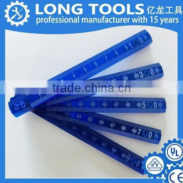 2m Metric Inch Plasticl Folding Ruler Use for Measuring photo-6
