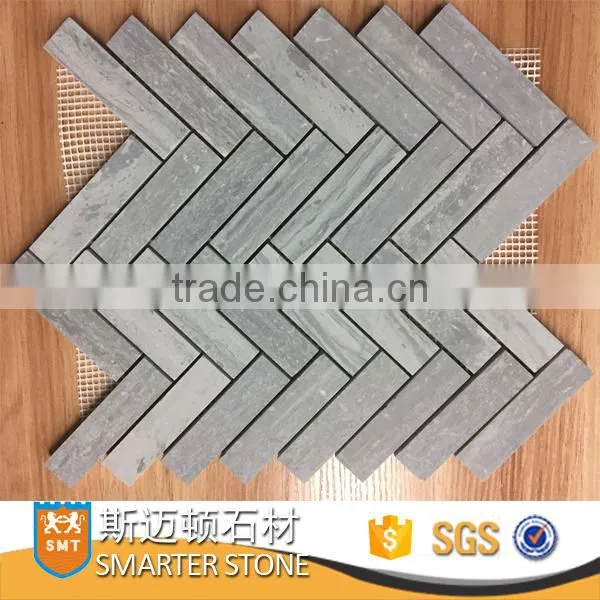 Carrara White Marble Mosaic Flower Mosaic Tile for Bathroom photo-4