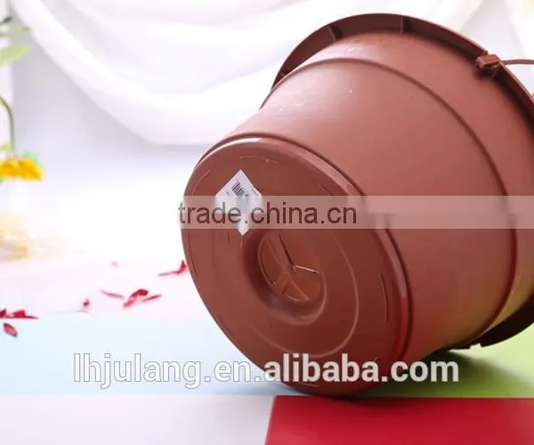 Wholesale Useful Plastic Flower Pot With Hanger/Useful Plastic Plant Pot With Hanger photo-4