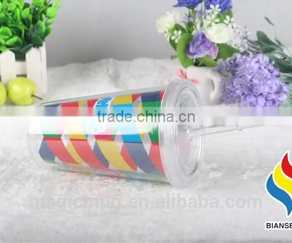 Most Popular Custom Logo Colorful Plastic Cup photo-4
