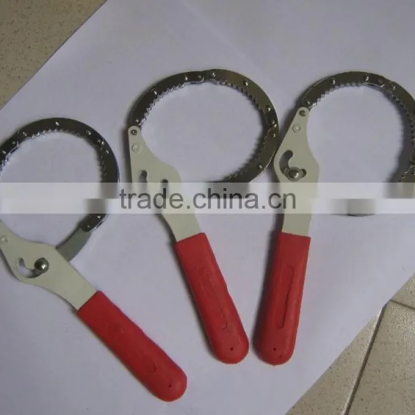 Adjustable Chain Type Oil Filter Wrench Hand Tool Cartridge Wrench photo-3