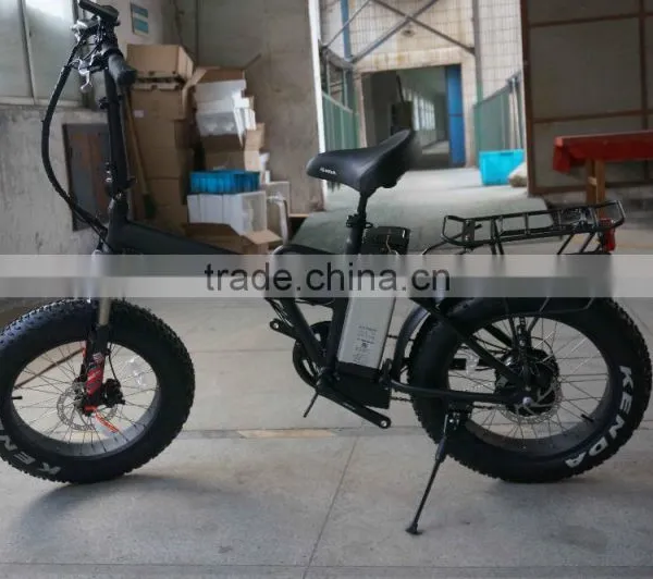 2016 Top Seller High Speed 20 Inches Electric Folding Fat Tire Bike Hasky Bike photo-2