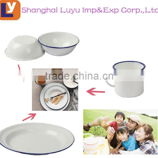 Customized Printed Enamel Camping Mug photo-6