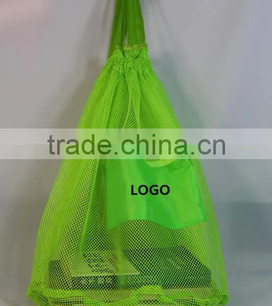 2016 Green Sand Away Carry All Beach Mesh Bag Tote (Swim, Toys, Boating. Etc) photo-6