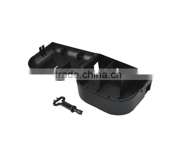 Small Black Bait Station Rat Box Mouse Trap SX-5025 photo-2