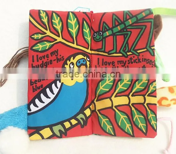 Development Toys Baby Kids Toddler Intelligence Educational Pets Tails Cloth Book Girl Boy photo-2