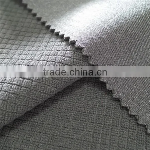 4 Way Stretch Fabric Bonded Polar Fleece Fabric for Garment or Apparel photo-2