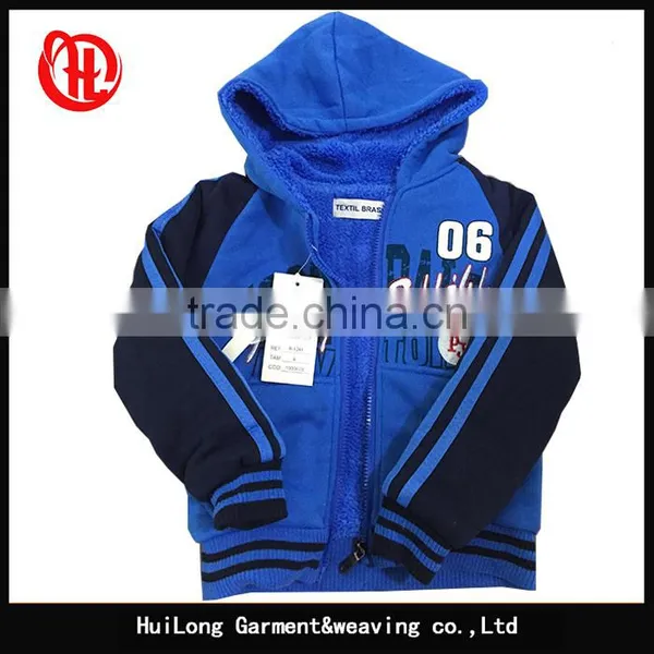 Factory Winter Polyester Children Fleece Clothing Set Kids Sportswear Boys photo-2