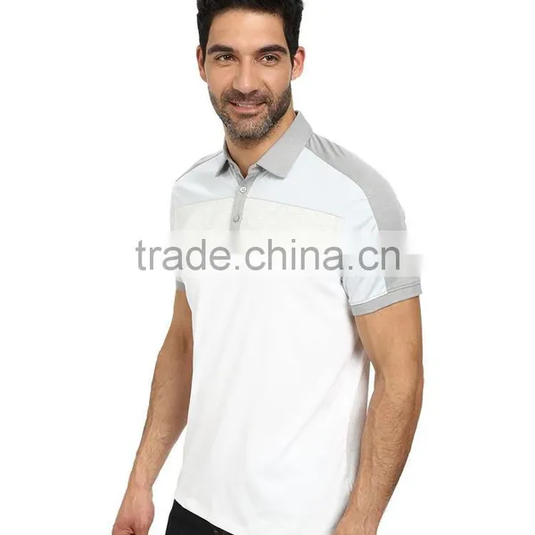 Tri Color Blocked Color Combination Polo Shirt photo-2