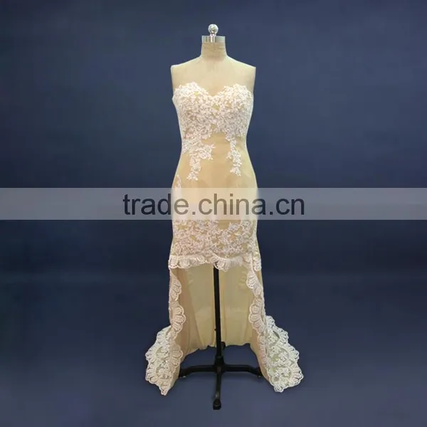 Fancy Fashional Slimming Tailing Hot Sexy Wedding Dress photo-6