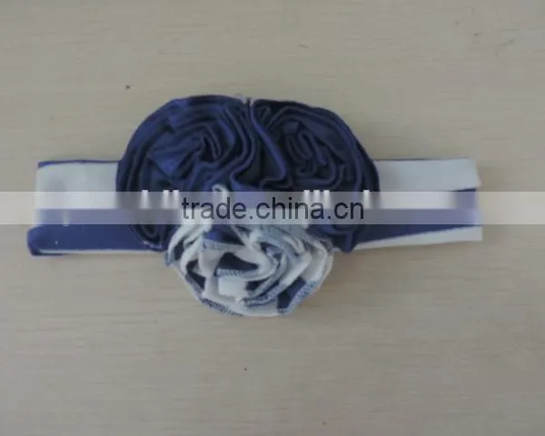 Boutique Stretch Hairbands for Baby Girls Cheap Remake Elastic Sport Stripe Headbands for Children Flower Hairwear photo-6