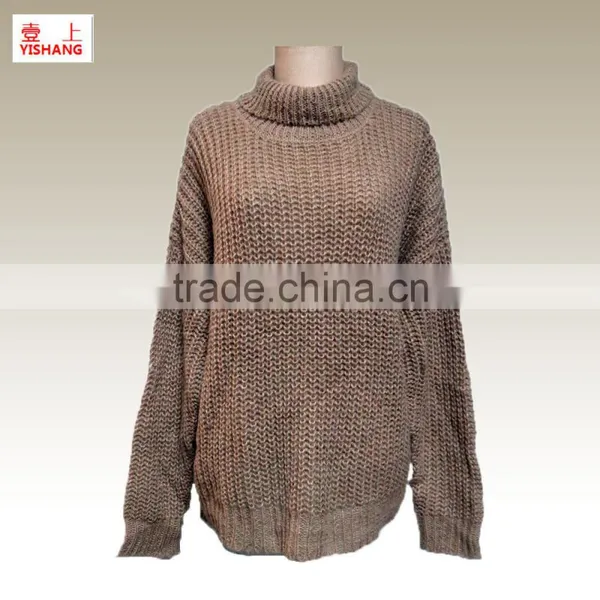 New Fashion Lady Sweater ,50%Acrylic 53%Ramie 17%Alpaca