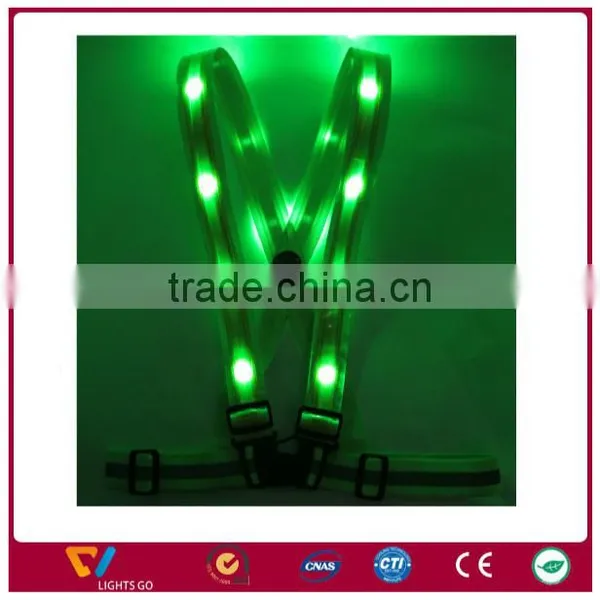 Running Reflective Safety Belt,led Reflective Belt,traffic Reflective Vest photo-2