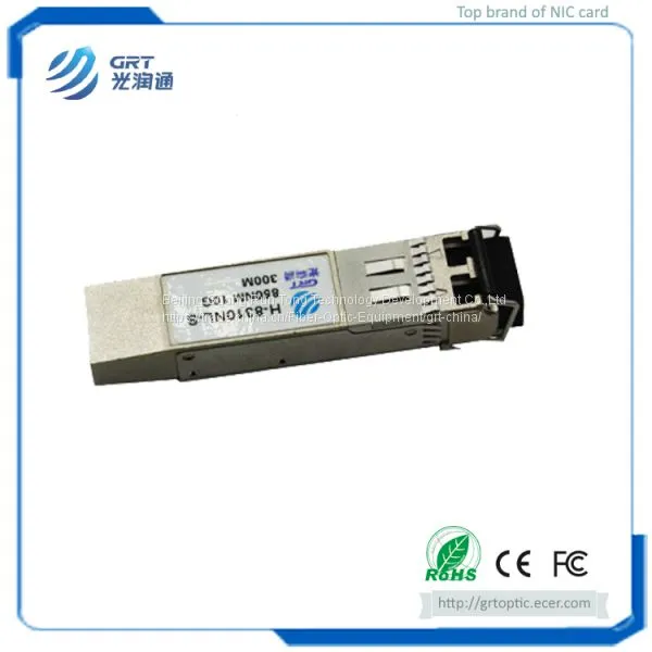 H-8310NL-S SFP+ 10 Gigabit 850nm 300m Reach Optical Transceiver for Ethernet Networking photo-3