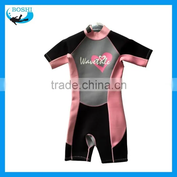 Shorty Neoprene Smooth Skin Wetsuit for Kids photo-3