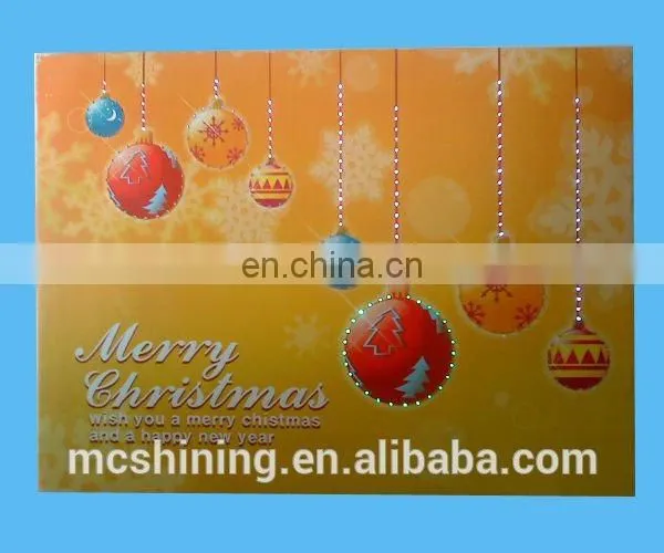 Popular Cheap Led Lighting Customized Greeting Cards Online 2017 photo-6