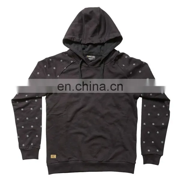 Comfortable Printed Black Men Sweatshirt photo-3