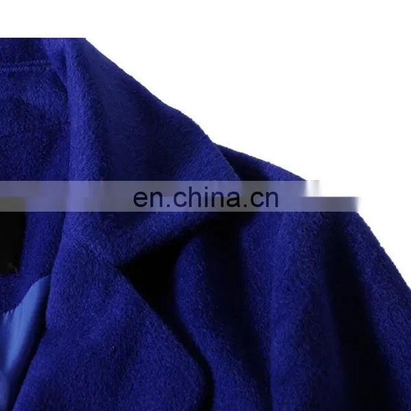 2017 Latest Design Dark Blue Winter Coat for Women With Trench Coat photo-5