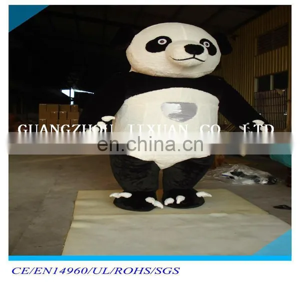 Inflatable Panda Suit Costume Fur Costume