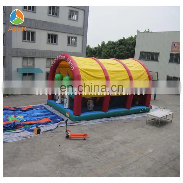 Yellow Interesting Animals Playfround Inflatable Playground Arch Cover for Kids photo-5