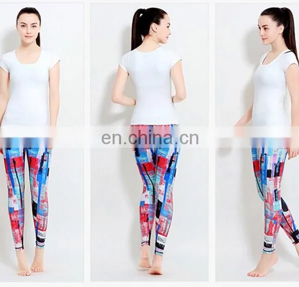 Make Your Own Design Fitness Leggings Reflective Yoga Tights photo-3