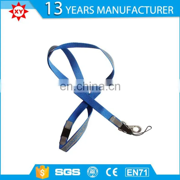 Blue Polyester Personalized Rope Lanyard Strap photo-6
